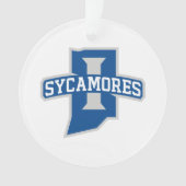 Indiana State University Feiertag Ornament (Vorderseite)