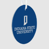Indiana State University Feiertag Ornament (Vorderseite)