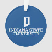 Indiana State University Feiertag Ornament (Vorderseite)