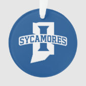 Indiana State University Feiertag Ornament (Vorderseite)