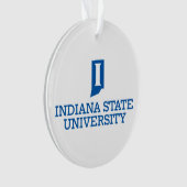 Indiana State University Feiertag Ornament (Vorderseite)