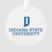 Indiana State University Feiertag Ornament (Vorderseite)
