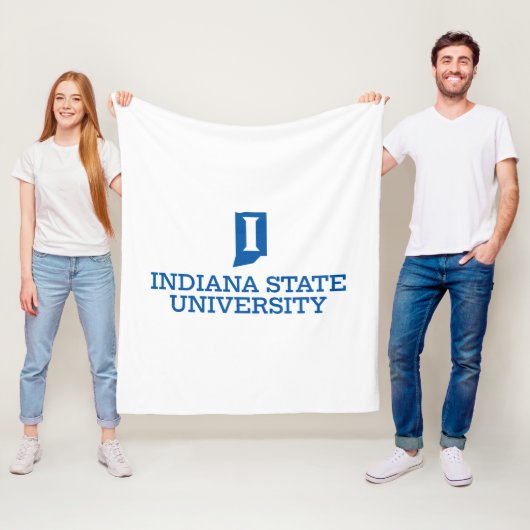 Indiana State University Fleecedecke (Beispiel)
