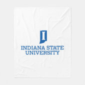 Indiana State University Fleecedecke (Vorderseite)