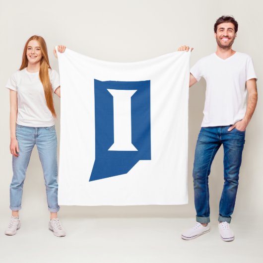 Indiana State University Fleecedecke (Beispiel)