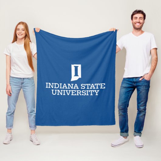 Indiana State University Fleecedecke (Beispiel)