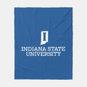 Indiana State University Fleecedecke (Vorderseite)