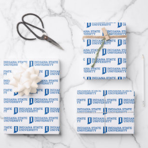 Indiana State University Geschenkpapier Set