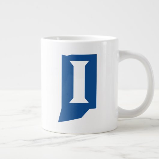 Indiana State University Jumbo-Tasse (Rechts)