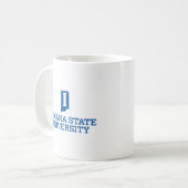 Indiana State University Kaffeetasse (Vorderseite Links)