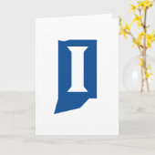 Indiana State University Karte (Gelbe Blume)