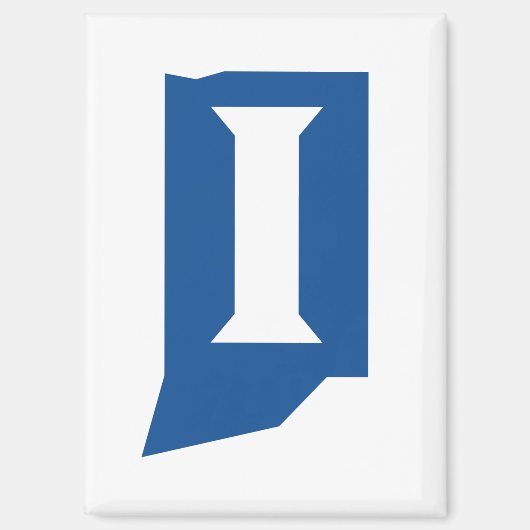 Indiana State University Magnet (Vorderseite)