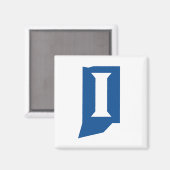 Indiana State University Magnet (Vorderseite/Rückseite)