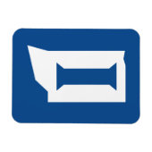 Indiana State University Magnet (Horizontal)