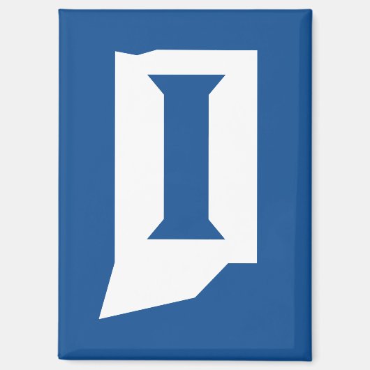 Indiana State University Magnet (Vorderseite)