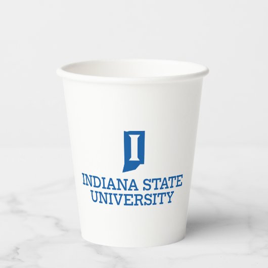 Indiana State University Pappbecher (Vorderseite)