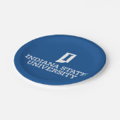 Indiana State University Pappteller (Schrägansicht)