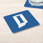 Indiana State University Rechteckiger Pappuntersetzer (angewinkelt)