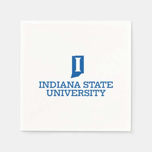 Indiana State University Serviette (Vorderseite)