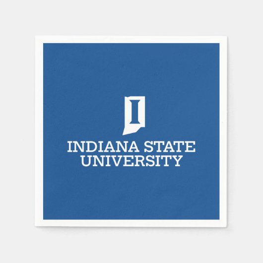 Indiana State University Serviette (Vorderseite)