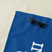 Indiana State University Strandtuch (Beispiel)