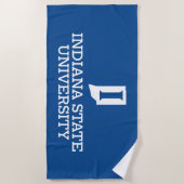 Indiana State University Strandtuch (Vorderseite)