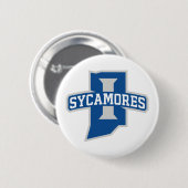 Indiana State University Sycamores Button (Vorne & Hinten)