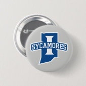 Indiana State University Sycamores Button (Vorne & Hinten)