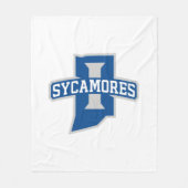 Indiana State University Sycamores Fleecedecke (Vorderseite)