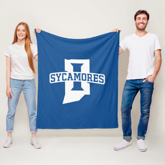 Indiana State University Sycamores Fleecedecke (Beispiel)