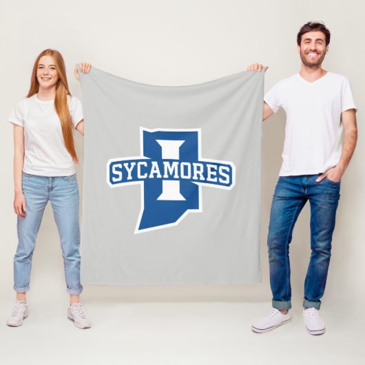Indiana State University Sycamores Fleecedecke (Beispiel)
