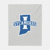 Indiana State University Sycamores Fleecedecke (Vorderseite)