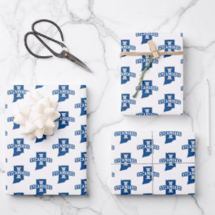 Indiana State University Sycamores Geschenkpapier Set
