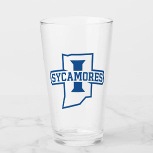 Indiana State University Sycamores Glas