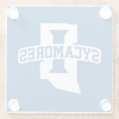 Indiana State University Sycamores Glasuntersetzer (Rückseite)