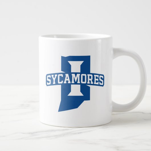 Indiana State University Sycamores Jumbo-Tasse (Rechts)