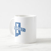 Indiana State University Sycamores Kaffeetasse (Vorderseite Links)