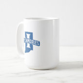 Indiana State University Sycamores Kaffeetasse (Vorderseite Links)