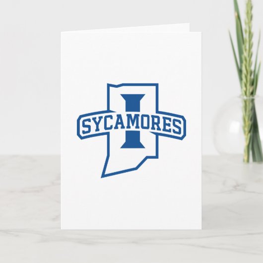 Indiana State University Sycamores Karte (Vorderseite)