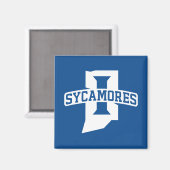 Indiana State University Sycamores Magnet (Vorderseite/Rückseite)