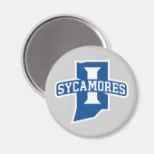 Indiana State University Sycamores Magnet (Vorderseite/Rückseite)