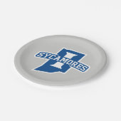 Indiana State University Sycamores Pappteller (Schrägansicht)