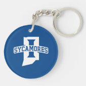 Indiana State University Sycamores Schlüsselanhänger (Rückseite)