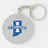 Indiana State University Sycamores Schlüsselanhänger (Rückseite)