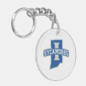 Indiana State University Sycamores Schlüsselanhänger (Vorderseite links)