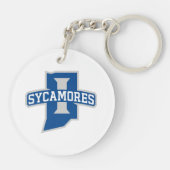 Indiana State University Sycamores Schlüsselanhänger (Rückseite)