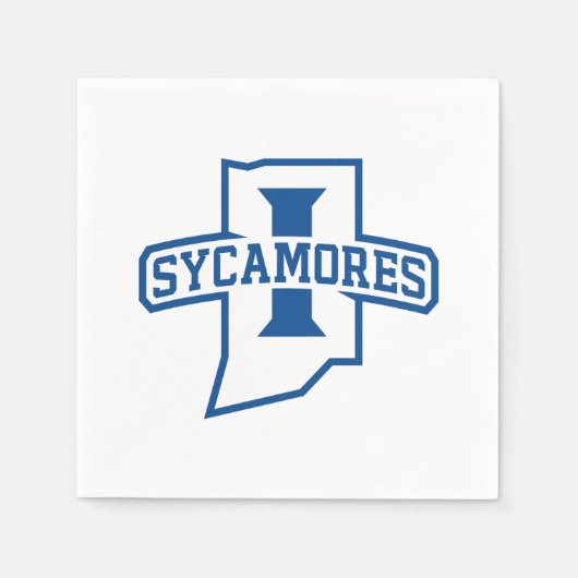Indiana State University Sycamores Serviette (Vorderseite)