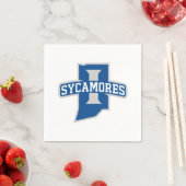 Indiana State University Sycamores Serviette (Beispiel)