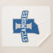 Indiana State University Sycamores Sherpadecke (Vorderseite (Horizontal))