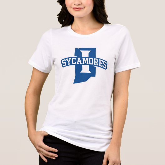 Indiana State University Sycamores Tri-Blend Shirt (Vorderseite)